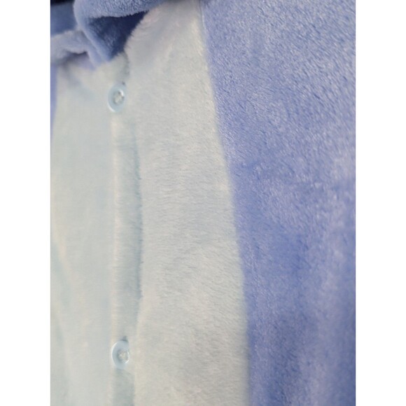 Disney Stitch Unisex Jumpsuit Pajamas Youth Small One Piece Hooded Zip Back Soft - Picture 6 of 9